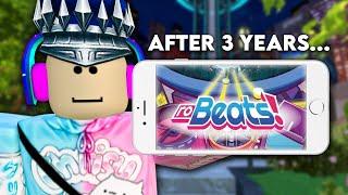 playing robeats ON MOBILE AGAIN AFTER 3 YEARS roblox