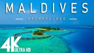 FLYING OVER MALDIVES 4K UHD - Relaxing Music Along With Beautiful Nature Videos4K Video Ultra HD