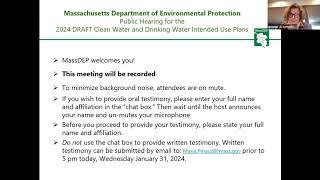 1-31-2024 2024 Draft Clean Water and Drinking Water IUP Public Hearing