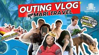 LIBURAN SERU DI RESORT MURAH DI PINGGIR PANTAI? OUTING VLOG MARI TRAVEL  MUTIARA CARITA COTTAGES