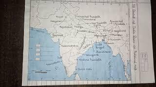 28 States of India Show on  Political Map of India