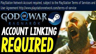 God of War Ragnarok PC PSN Account Linking REQUIRED - THIS IS ABSOLUTE GARBAGE