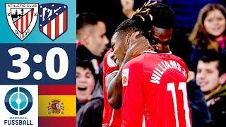 Williams-Brüder elimieren Atleti fast im Alleingang  Athletic Bilbao - Atletico Madrid