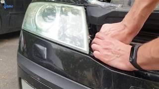 Skoda Octavia 2  Removel Headlight Replace  Change Parking Light 