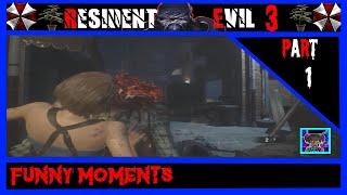 Resident Evil 3 REmake  Funny Moment  Part 1