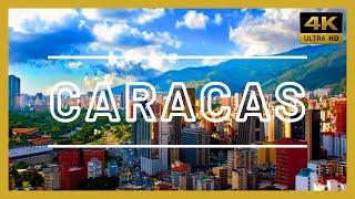 CARACAS 4K  UHD  WITH INFO  60FPS  HDR 10+  DOLBY VISION  DOLBY ATMOS  AERIAL DRONE VIEW 