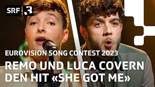 Remo Forrer feat. Luca Hänni - «She Got Me» Cover  Eurovision 2023  #EurovisionALBM  SRF 3