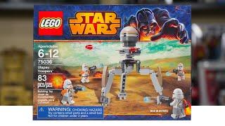 LEGO Star Wars 75036 UTAPAU TROOPERS 212th Battle Pack Review 2014