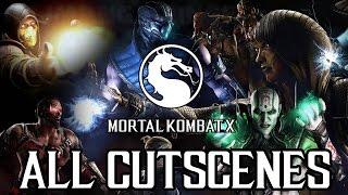 Mortal Kombat X - 2016 FULL MOVIE All Game Cutscenes @ 1080p HD 