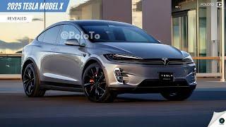 2025 Tesla Model X Revealed - more aggressive and lots of new features