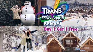 Main Salju di Trans Snow World Juanda Bekasi