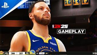 NBA 2K25 PS5 Gameplay WARRIORS vs LAKERS  4K UHD