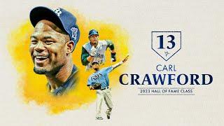 Carl Crawford Inducted into Rays Hall of Fame I TAMPA BAY RAYS