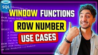 Top 4 Analytical Use Cases for ROW_NUMBER SQL Window Function