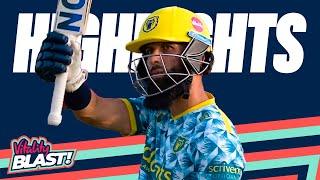 Moeen Ali Smashes 103 off 59  Birmingham v Leicestershire - Highlights  Vitality Blast 2024