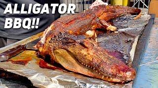 SMOKED ALLIGATOR BBQ - American Food  SMORGASBURG LA