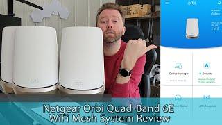 BEST HOME WIFI SYSTEM IN 2023 - Netgear Orbi Quad Band 6E WiFi Mesh System Review