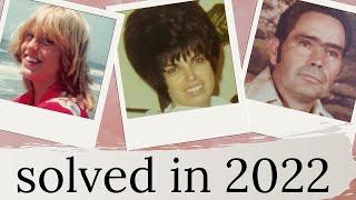 cold cases solved in 2022 part 4  solved after decades  3 recently solved cases