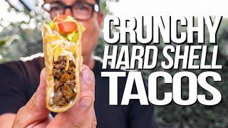 CRUNCHY HARD SHELL TACO FIESTA AT HOME  SAM THE COOKING GUY