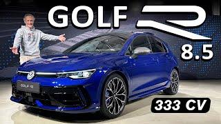 Alle Geheimnisse des neuen Volkswagen Golf R 8.5 2024