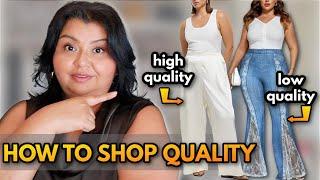 5 Tips To Finding Quality Plus Size Clothes *watch this before you shop*