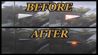 How to change side markers to dynamic LED Renault Megane 2 - Riad