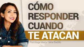 Cómo responder a críticas y comentarios ofensivos  Psicóloga Maria Elena Badillo