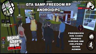 SAMP GTA FREEDOM RP ANDROIDPC VOICE CHAT