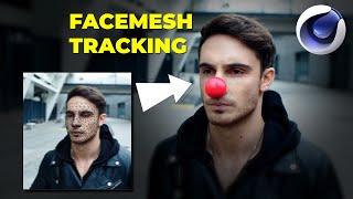 Using Facetracking Mesh in C4D Crates Face ReLighter