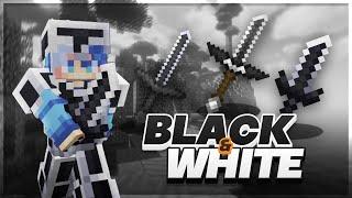 Top 3 Black & White PvP Textures Pack for MCPE