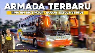 SENSASI NAIK ARMADA TERBARU‼️Trip Report Rosalia Indah Executive Plus HDD 571 Palur - Bogor