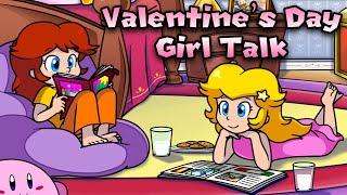 Peach and DaisyValentines Day Girl Talk⭐Nintendrawer Comic Dub⭐