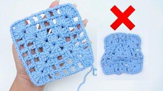 COMO tejer un CUADRO CORRECTAMENTE a CROCHETDiseño #2