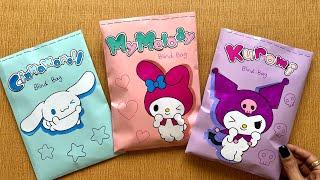 Blind Bag paper  Sanrio Compilation  ASMR  satisfying opening blind box surprise bag