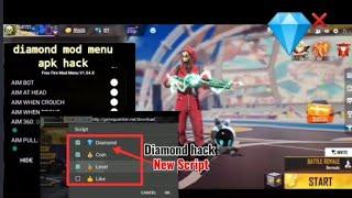 free fire diamond hack mod menu apk  real trick live Prof  mod menu apk download