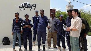 Somali police get surveillance drones to combat al Shabaab insecurity