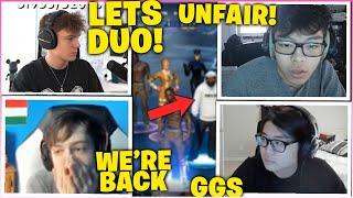 CLIX & PETERBOT Embarrassed ASIANJEFF & KHANADA For The FIRST TIME In 3v3 ZONE WARS WAGER Fortnite