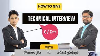 Campus Technical Interview C & C++ Questions Answers  How to give IT company Placement Interview