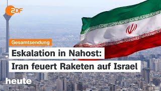 heute 1900 Uhr vom 01.10.2024 Iran startet Angriff auf Israel BKA-Gesetz teils verfassungswidrig