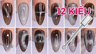 How To Use Cat Eye Gel Polish  Cat Eye Gel Tutorial  Magnetic Nail Art Tutorial