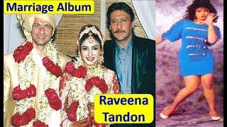 Raveena Tandon Marriage Album  Vintage Bollywood Video  Rare Bollywood Video  #bollywoodmarriage