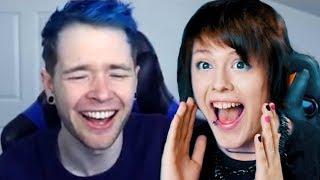 DanTDM REACTS TO MY SONGS.... AGAIN