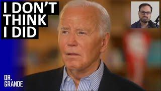 President Refuses to Take Cognitive Test After Sidestepping Questions  Joe Biden Interview Analysis