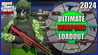 GTA Online Ultimate Weapons Loadout 2024  BEST Weapons and Why