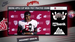 WSU Football We gotta win this game  DB Tyson Durant Boeing Apple Cup Week Presser  91024