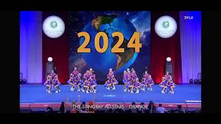 Stingray Orange  Finals Cheer Worlds 2024 