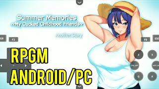 Summer vacation with my childhood friend rpgm gameplay AndroidPC @Gameflix