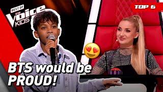 Beautiful BTS song covers on The Voice Kids  Top 6