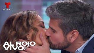 Adamari López y Daniel arenas se besaron en plena transmisión del programa Hoy Día