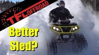 2019 Can-Am Outlander Backcountry Review Is an ATV With Tracks More Fun Than a Sled?